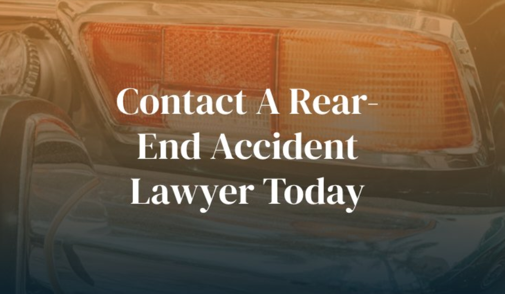 rear end collision lawyer advice